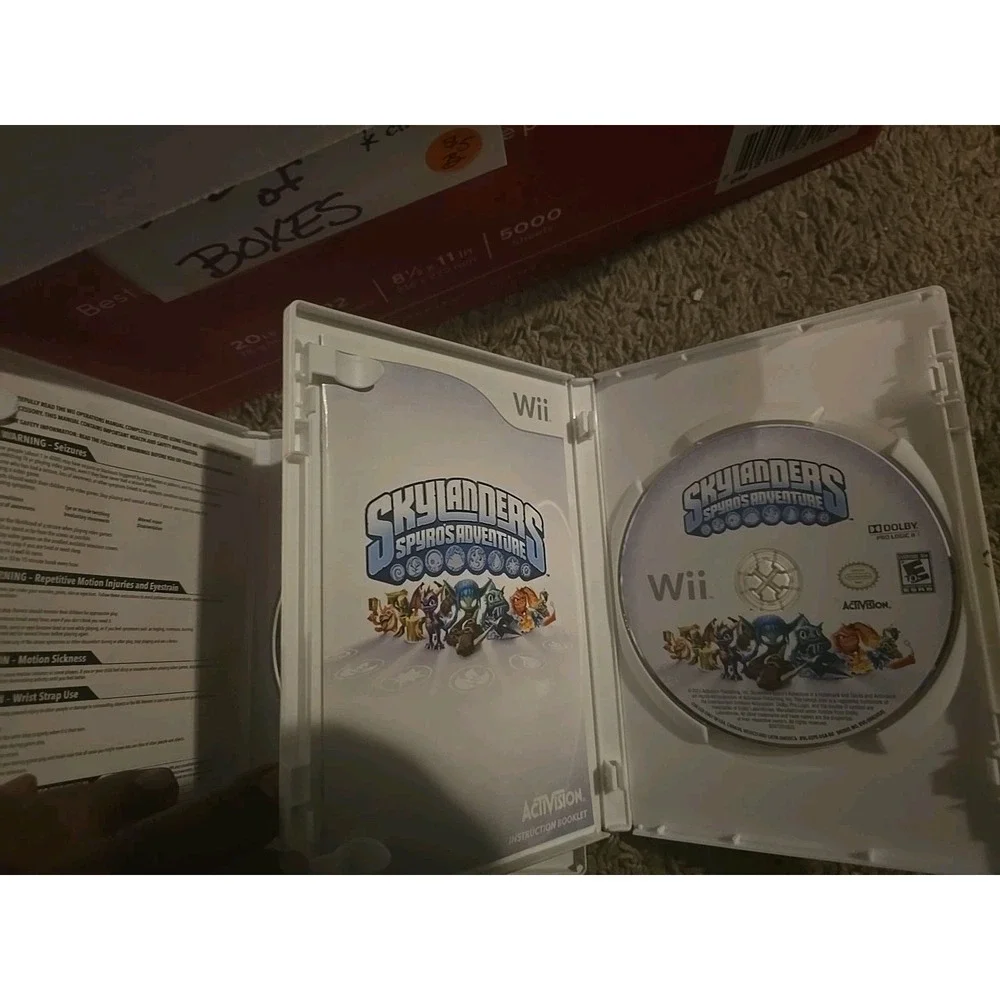 Lot of 3 Skylanders Games for the Wii
